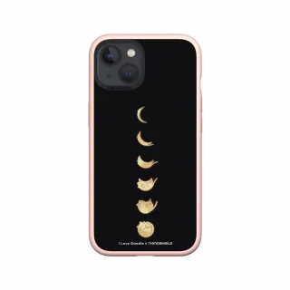 【RHINOSHIELD 犀牛盾】iPhone SE3/SE2/8/7系列 Mod NX手機殼/I Love Doodle-貓咪月象-黑(I Love Doodle)