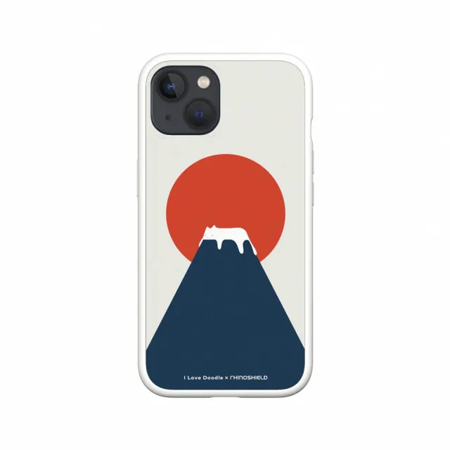 【RHINOSHIELD 犀牛盾】iPhone 13 mini/13 Pro/Max Mod NX手機殼/I Love Doodle-富士山(I Love Doodle)