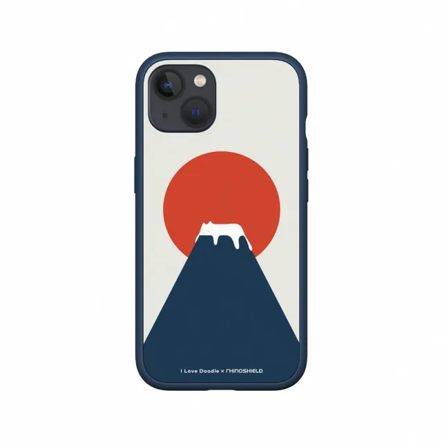 【RHINOSHIELD 犀牛盾】iPhone 11/11 Pro/Max Mod NX手機殼/I Love Doodle-富士山(I Love Doodle)