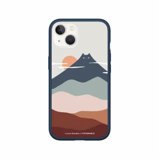 【RHINOSHIELD 犀牛盾】iPhone 12 mini/12 Pro/Max Mod NX手機殼/I Love Doodle-貓咪山(I Love Doodle)