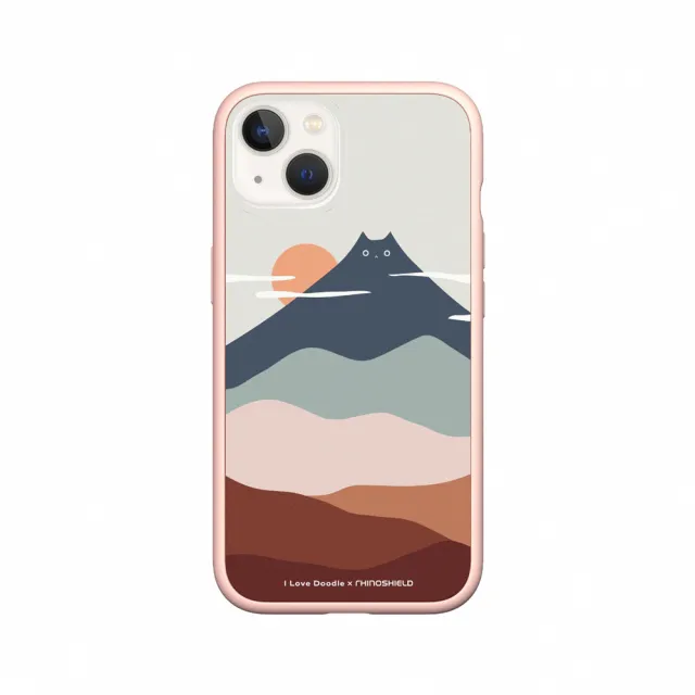 【RHINOSHIELD 犀牛盾】iPhone 12 mini/12 Pro/Max Mod NX手機殼/I Love Doodle-貓咪山(I Love Doodle)