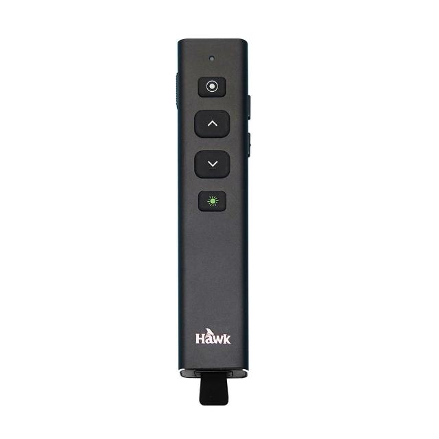 【Hawk 浩客】Hawk G600 多功能數位雷射簡報器-黑色綠光(12-HTG600GBK)
