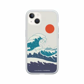 【RHINOSHIELD 犀牛盾】iPhone 13 mini/13 Pro/Max Mod NX手機殼/I Love Doodle-貓咪海浪(I Love Doodle)