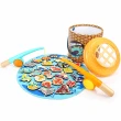 【Top Bright】快樂海洋釣魚組26件組(木質木頭玩具/手眼協調/釣魚玩具)