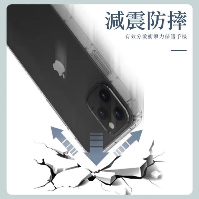 iPhone 14 6.1吋 透明氣墊手機殼防摔保護殼(iPhone14手機殼 iPhone14保護殼)
