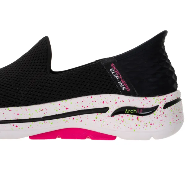 【SKECHERS】女 健走系列 瞬穿舒適科技 GO WALK ARCH FIT(124888BKHP)