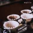 【Matrix】155蛋糕型咖啡濾紙-白色-50入(適用OREA Kalita Tiamo Timemore Brewista蛋糕濾杯)