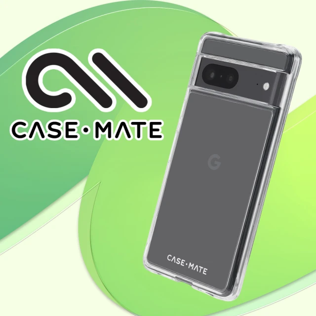 【CASE-MATE】Google Pixel 7 Tough Clear 環保抗菌強悍防摔保護殼 - 透明