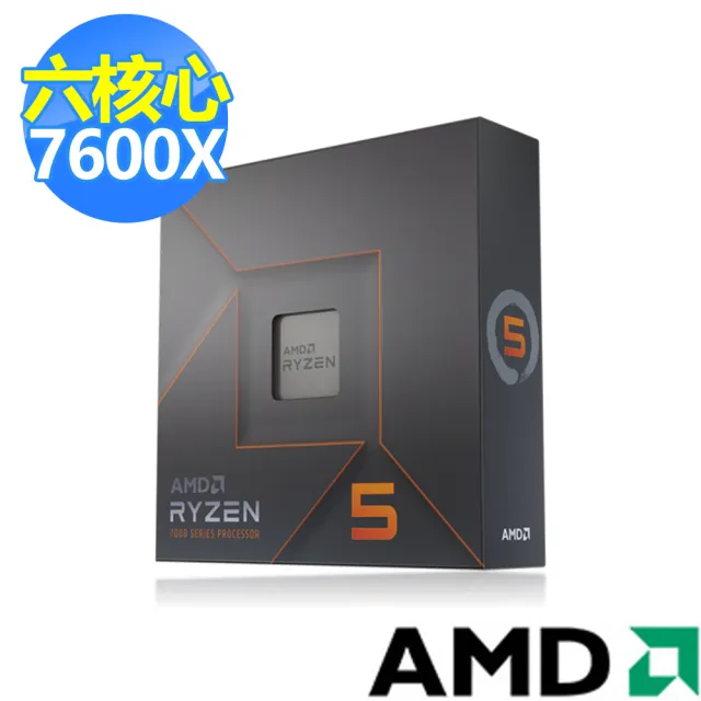 AMD 超微】Ryzen R5-7600X 6核心CPU中央處理器- momo購物網- 好評推薦