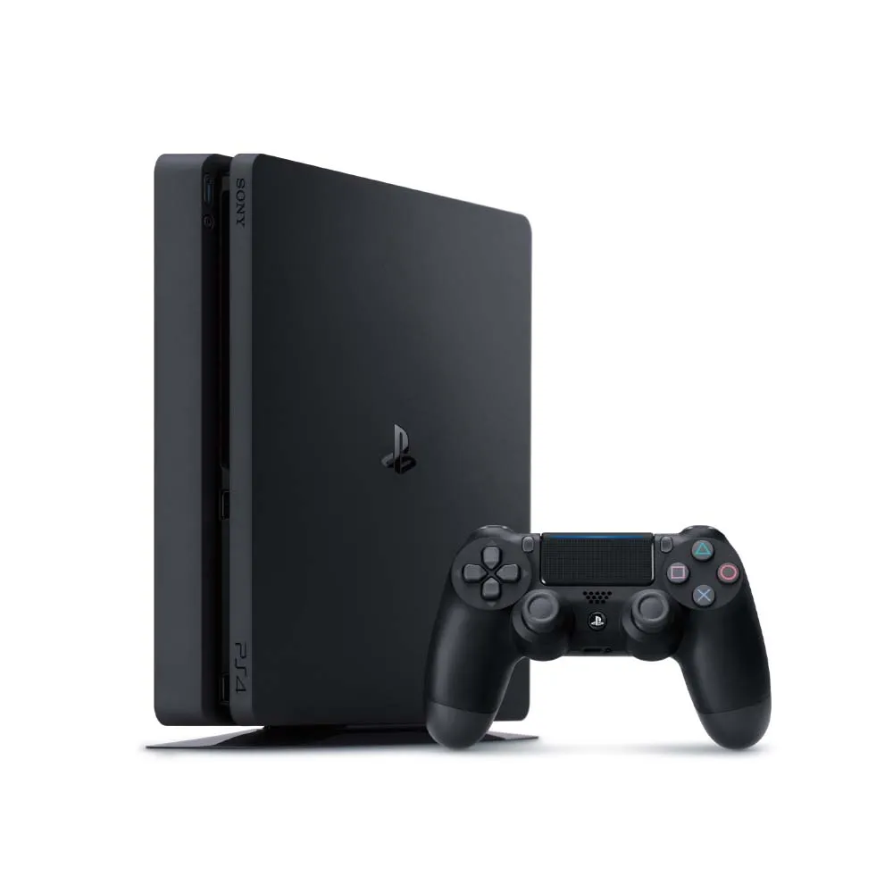 【SONY 索尼】PS4 Slim 1TB 遊戲主機 (極致黑)