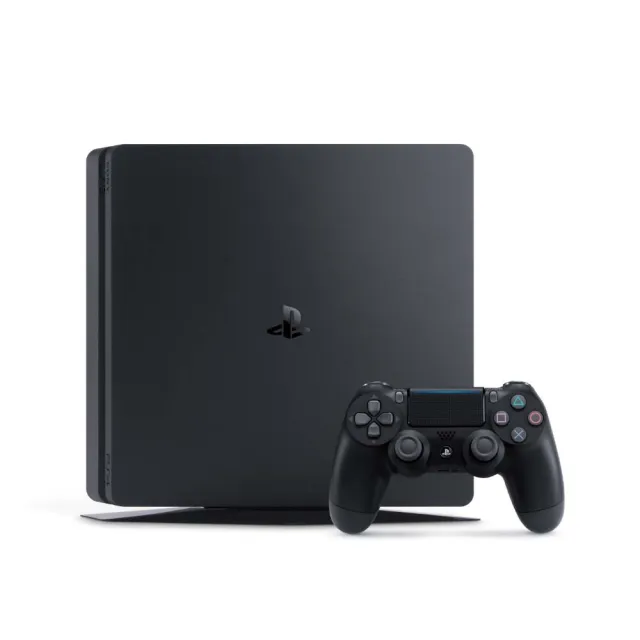 【SONY 索尼】PS4 Slim 1TB 遊戲主機 (極致黑)