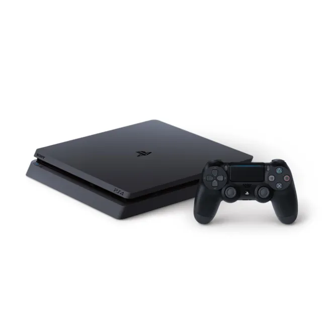 【SONY 索尼】PS4 Slim 1TB 遊戲主機 (極致黑)