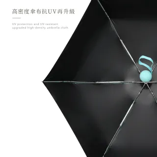 【雨之情】防曬超輕五折口袋傘(雨傘/折疊傘/遮陽傘/防曬)