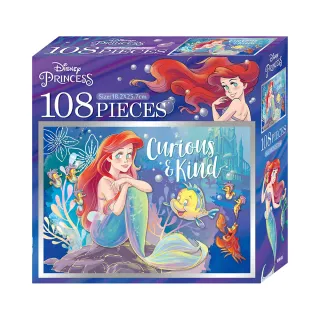 Disney小美人魚 108片盒裝拼圖（A）