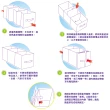 【百特兔寶】魔法伸縮收納盒 約30x30x90cm(折疊收納箱/車用收納)