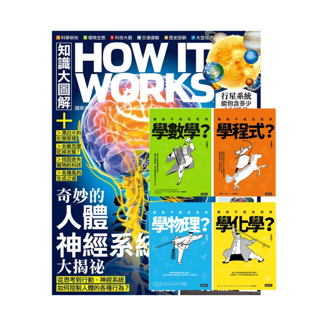 希伯崙 《How It Works知識大圖解》1年12期 贈