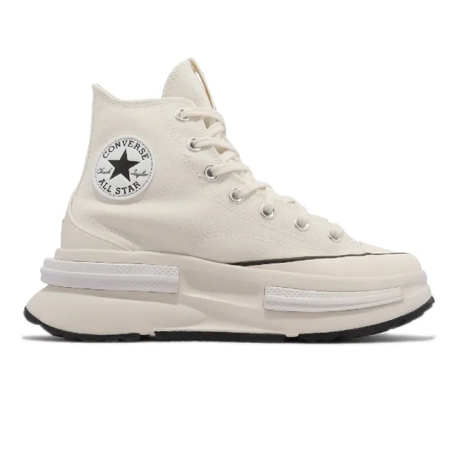 【CONVERSE】休閒鞋 Run Star Legacy CX 男鞋 女鞋 米白 奶油白 高筒 帆布 厚底 增高(A00868C)