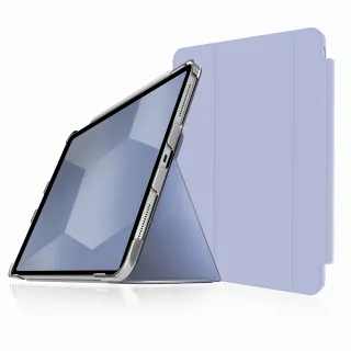 【STM】Studio iPad Air 11 M3/M2/第5代/第4代 iPad Pro 11 4/3/2/1代 通用極輕薄防護硬殼(透紫)