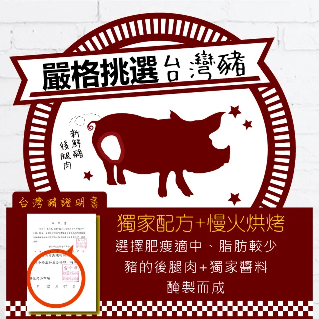 【甜園】蜜汁豬肉乾★經典原味/黑胡椒/四川麻辣/蒜味(肉乾 台灣豬 蜜汁肉乾 接單現烤)
