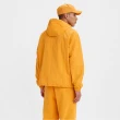 【LEVIS】Gold Tab金標系列 男款 寬鬆版半開襟風衣連帽外套 / 機能抽繩 大口袋設計 / 香橙黃 熱賣單品