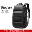 【SunLight】WK-7717 防水防盜 雙肩後背包(防潑水/含海關鎖/可容納17吋筆電)