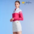 【Jack Nicklaus 金熊】GOLF女款裙襬小開叉短裙(白色)