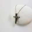 【mittag】cross eins necklace_十字架eins項鍊(十字架項鍊 切面處理 朱銘風格)