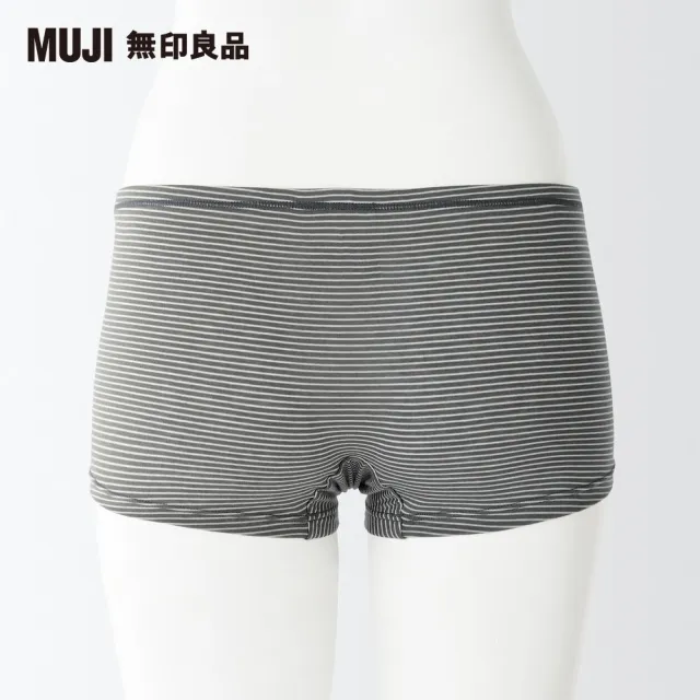 【MUJI 無印良品】女柔滑低腰短版內褲(共6色)