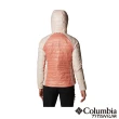 【Columbia 哥倫比亞 官方旗艦】女款- 鈦Omni-Heat Infinity 金鋁點鈦極暖連帽外套-橘紅(UWR47010AH / 2022