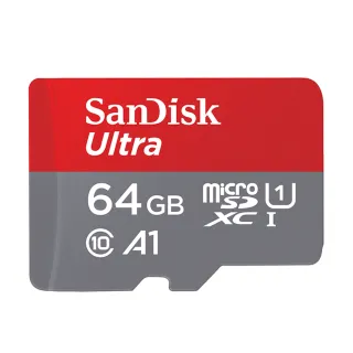 【SanDisk 晟碟】64GB 140MB/s Ultra microSDXC TF U1 A1 記憶卡(平輸)