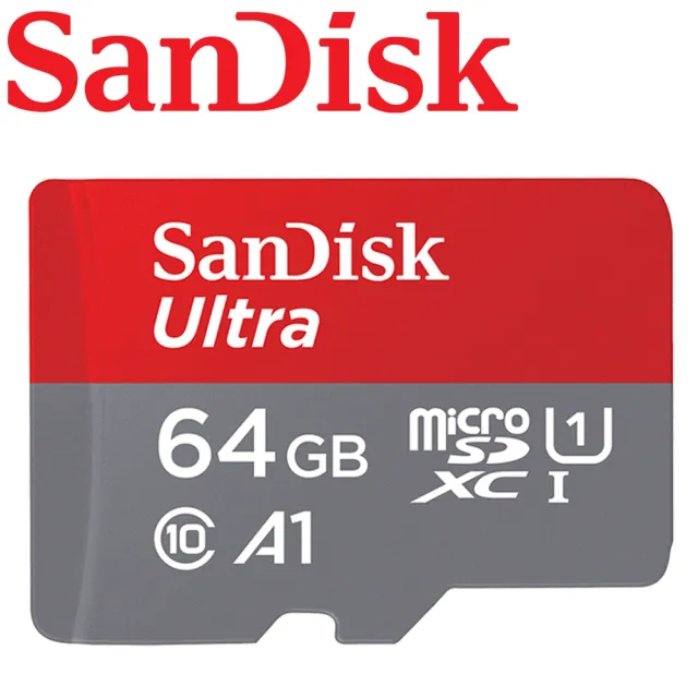 【SanDisk 晟碟】64GB 140MB/s Ultra microSDXC TF U1 A1 記憶卡(平輸)