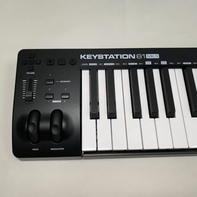 M-AUDIO】Keystation 61 MK3 MIDI 鍵盤控制器(一年保固總代理公司貨 