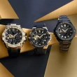 【CASIO 卡西歐】G-STEEL系列 黑金 藍芽連線 X 太陽能電力 多功能腕錶 禮物推薦 畢業禮物(GST-B500BD-1A9)