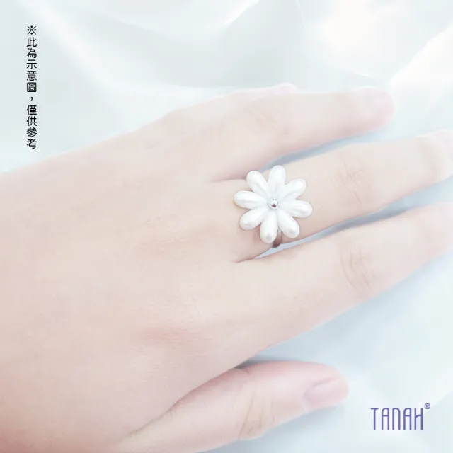 【TANAH】時尚配件 金屬花形款 戒指/手飾(F041)