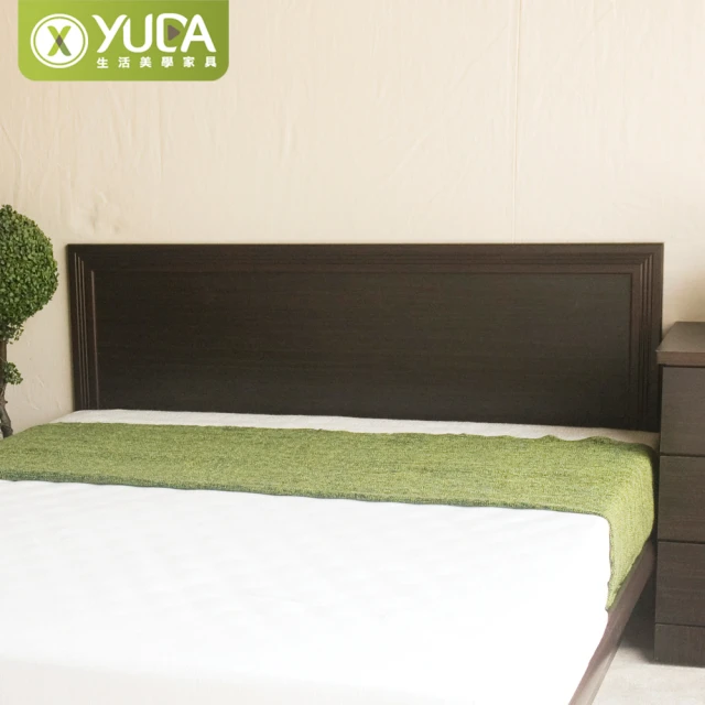【YUDA 生活美學】日式素面床頭片 單人加大3.5尺 床頭片/床頭板/床片(非床頭箱)