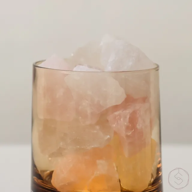 【SPANCONNY 飾品控】粉光雲霧 l 白水晶x粉水晶x黑胡桃木燈座 l 水晶氣氛燈(桌燈/小夜燈/水晶燈)