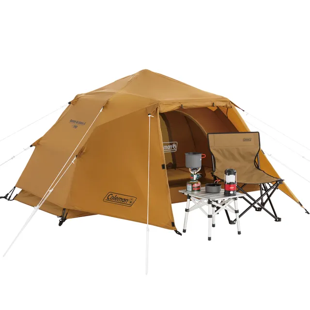 【Coleman】上拉式快搭圓頂帳S / SOLO CAMP / CM-39089M000(露營帳篷 單人帳 快速帳篷 旅遊帳)