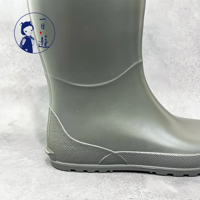 【NicoFun 愛定做】一日遊 中筒靴型雨鞋 靴型雨鞋 防水短靴 橡膠雨鞋(旅行 輕便 37~40碼)