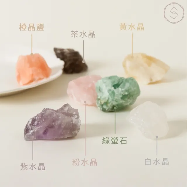 【SPANCONNY 飾品控】七心守護 l 七彩全效水晶/櫸木燈座 l 水晶氣氛燈(桌燈/小夜燈/水晶燈)