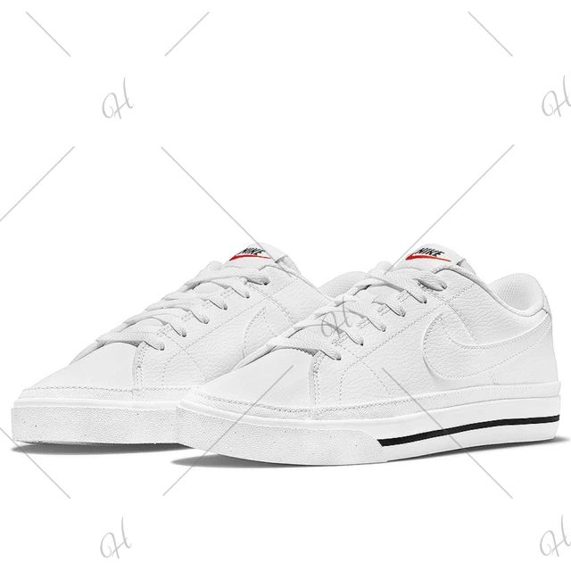 NIKE 耐吉 休閒鞋 女鞋 運動鞋 小白鞋 皮革 WMNS COURT LEGACY NN 白 DH3161-101