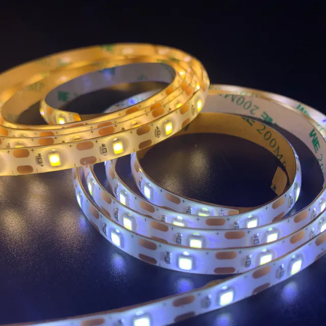 【JP嚴選-捷仕特】3入組-白光/黃光LED黏貼式軟燈條-100cm(USB款多功能裝飾燈)