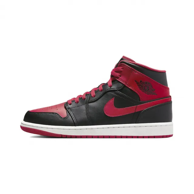 NIKE 耐吉】Air Jordan 1 Mid Alternate Bred 黑紅腳趾高筒DQ8426-060