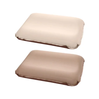 【原家居】3D自動充氣海綿枕(戶外枕 自動充氣枕 充氣枕 空氣枕 彈力枕 露營枕 旅行枕頭 登山枕)