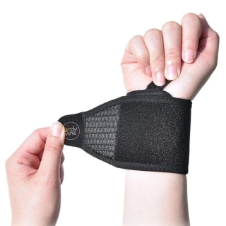 【BodyVine 巴迪蔓】調整型矽膠護腕帶-1只(生活工作運動 通用型護腕 鬆緊可調 SP-83100)