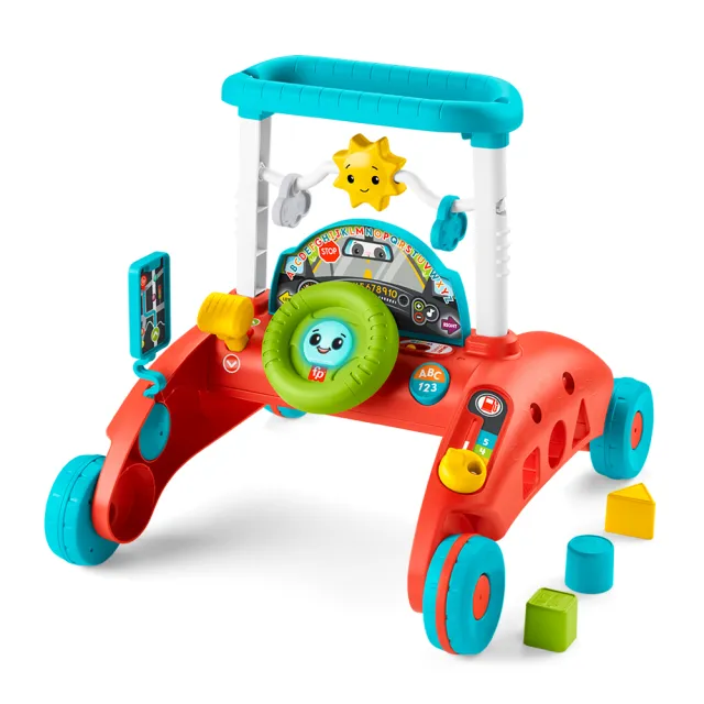 【Fisher price 費雪】雙面學步車