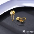 【my stere 我的時尚秘境】秘境設計款~威尼斯之戀水滴耳環(2023新款 水滴金屬風格 925銀)