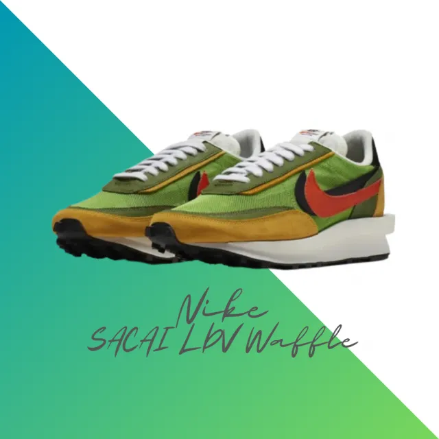 NIKE 耐吉】NIKE SACAI LDV Waffle 華夫鞋解構運動鞋BV0073-300 - momo