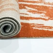 【范登伯格】歐斯特 都會流行進口地毯-刷彩橘(80x150cm)