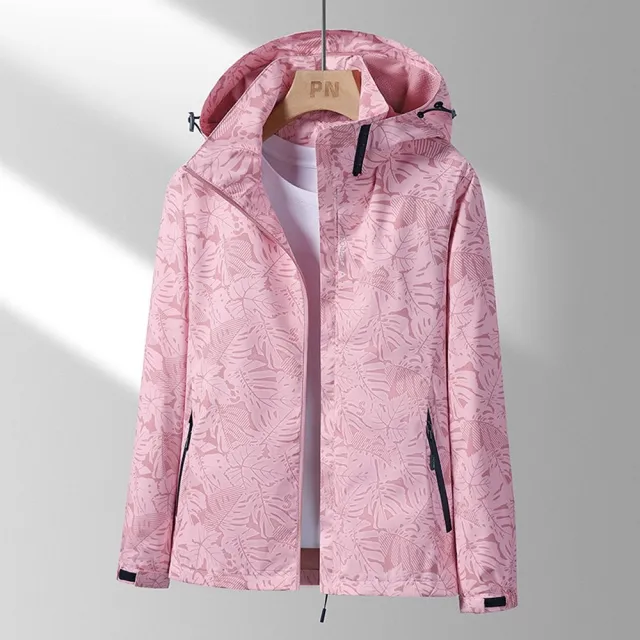 【米蘭精品】現貨+預購 衝鋒衣連帽夾克(戶外單層防風透氣男女衝鋒外套7色74db1)