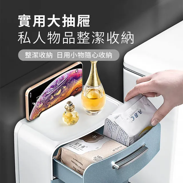 【homer生活家】壁掛廁所衛生紙收納架(壁掛紙巾盒 衛生紙置物架廁所置物架 浴室置物架) 